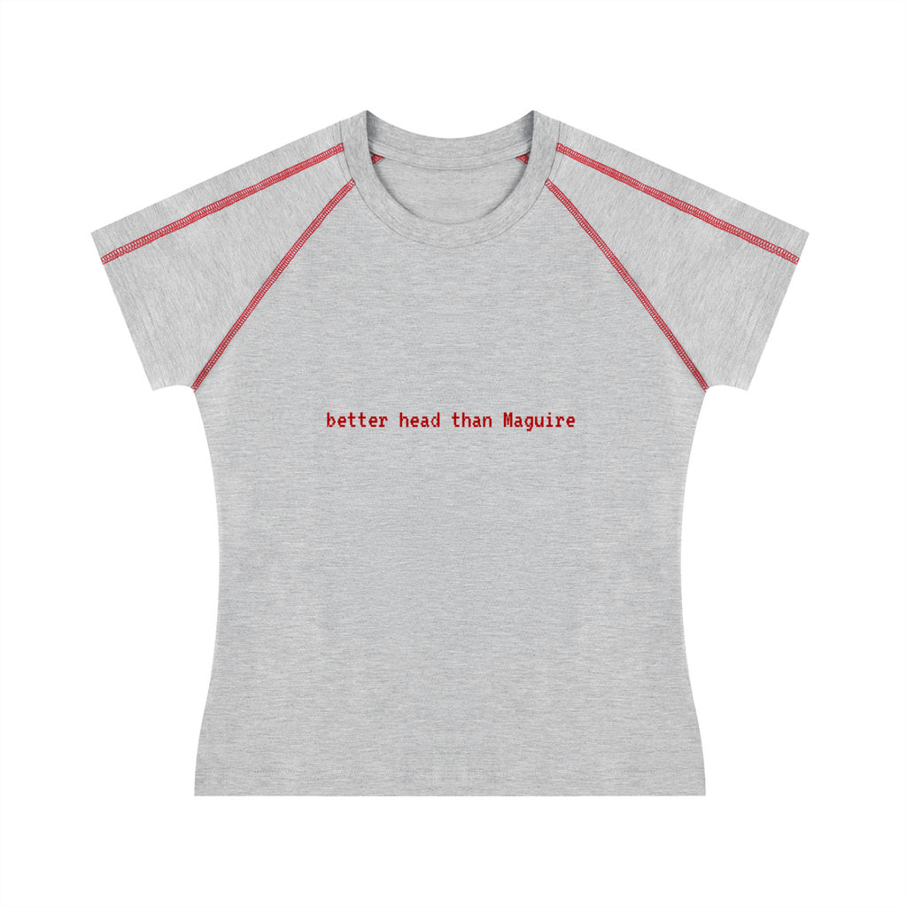 'better head than Maguire' baby tee