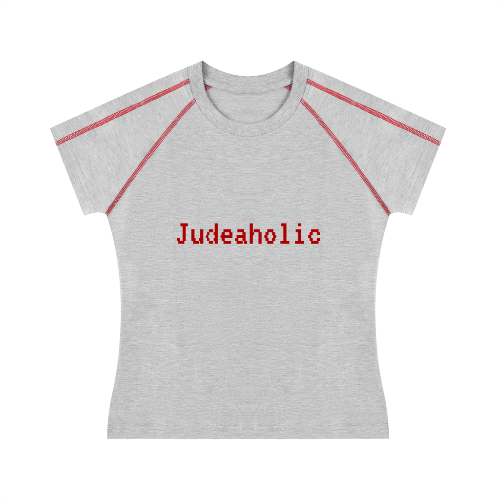 'Judeaholic' baby tee