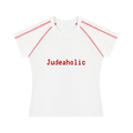 'Judeaholic' baby tee