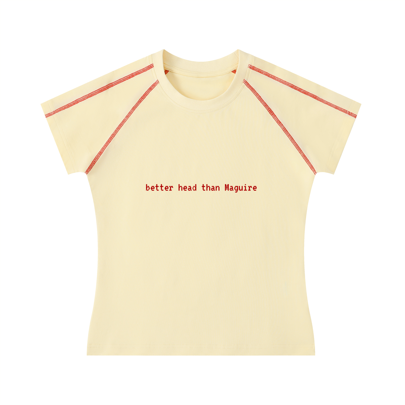 'better head than Maguire' baby tee