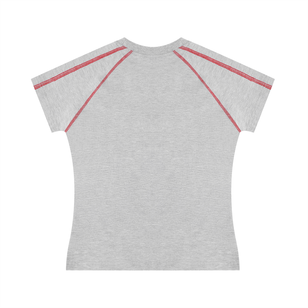 'too pretty to care about the score x' baby tee
